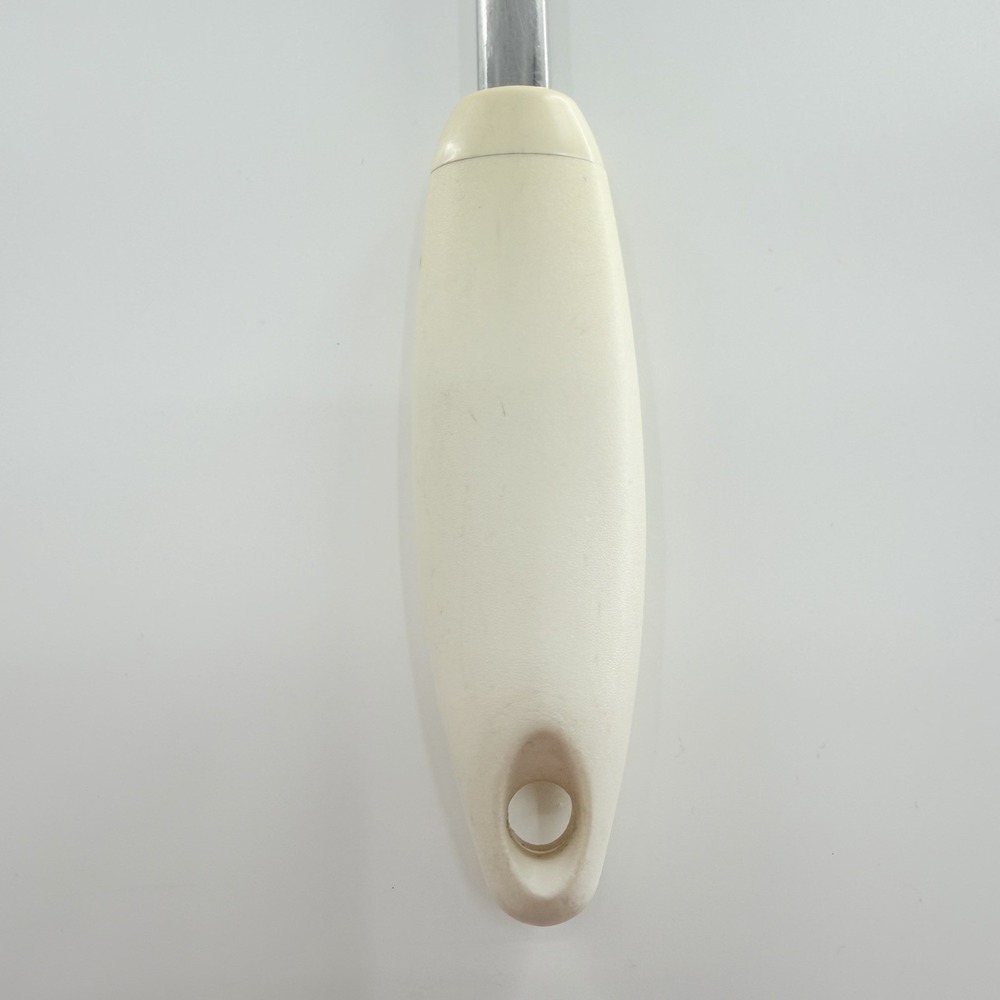 Vintage Pyrex Stainless Steel Slotted Spoon Handle 80s 90s Vtg Kitchen Tool - Picture 7 of 11
